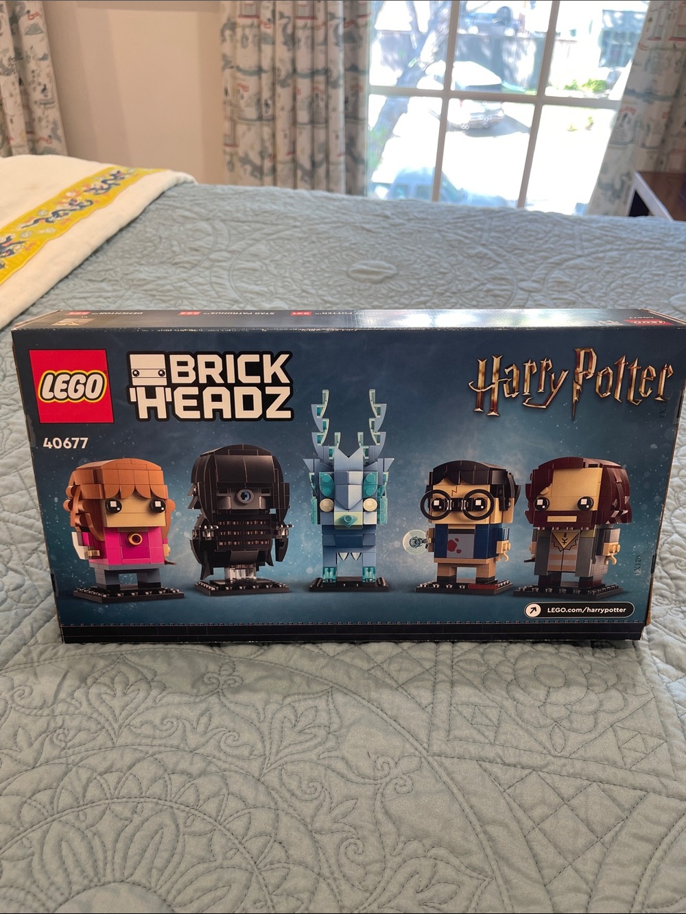 Lego BrickHeadz Harry Potter Characters - Blue, Black, Brown, Pink, Tan